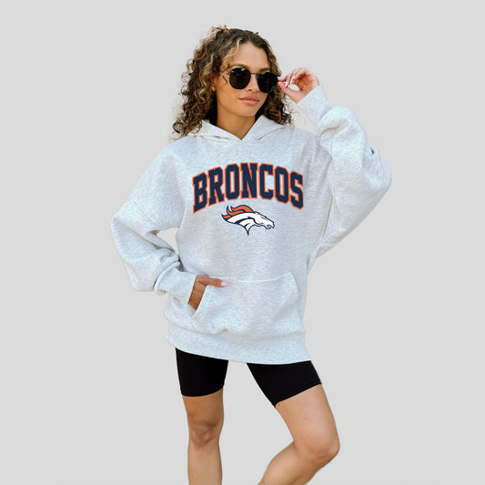 DENVER BRONCOS FAN EDITION OVERSIZED PREMIUM WEIGHT HOODIE