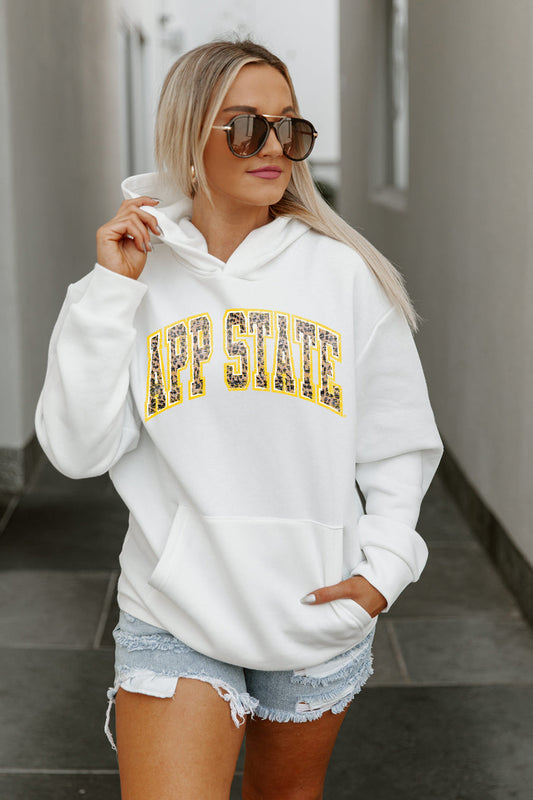 APPALACHIAN STATE MOUNTAINEERS LEGACY PREMIUM FLEECE HOODED PULLOVER